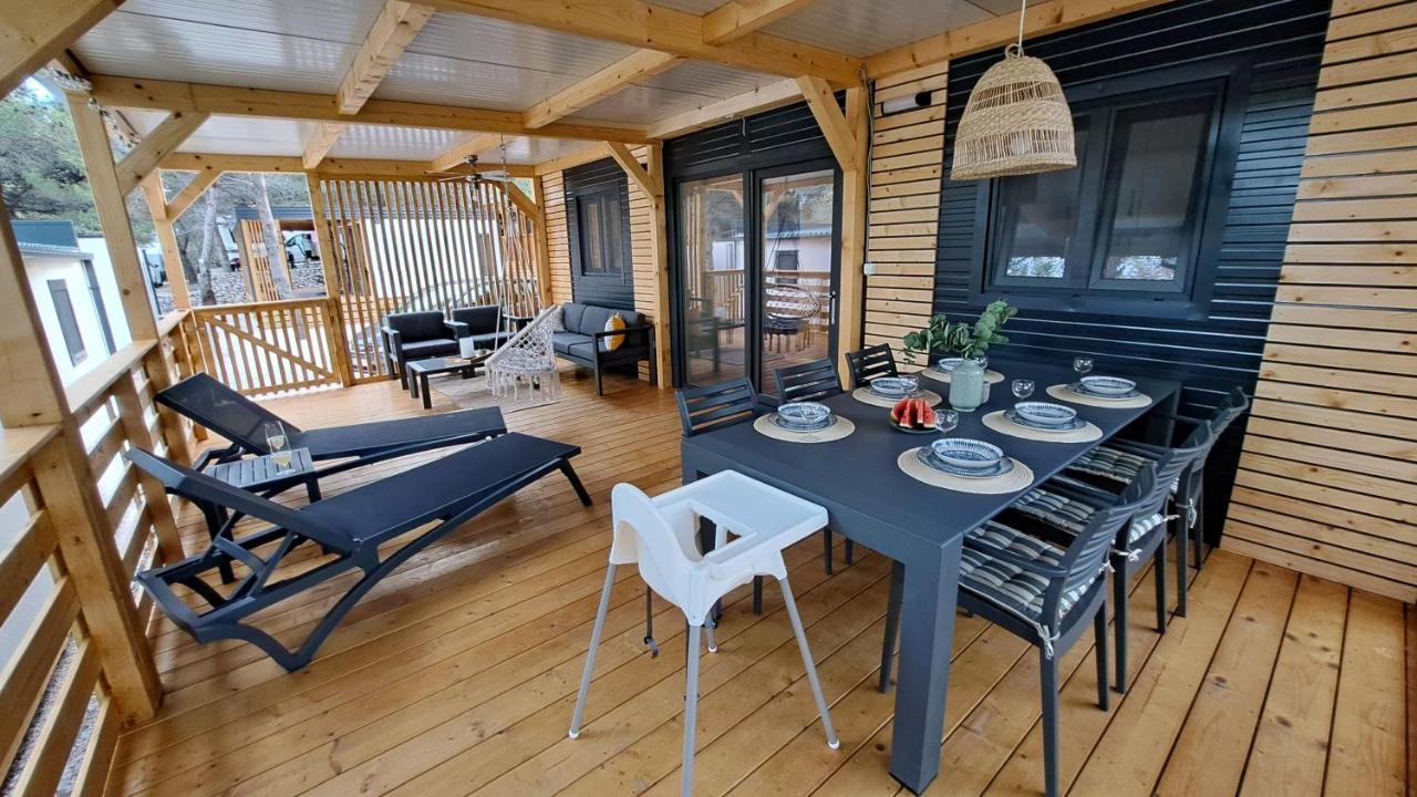 Premium Mobile Home Maslina - Oaza Mira Drage Bagian luar foto