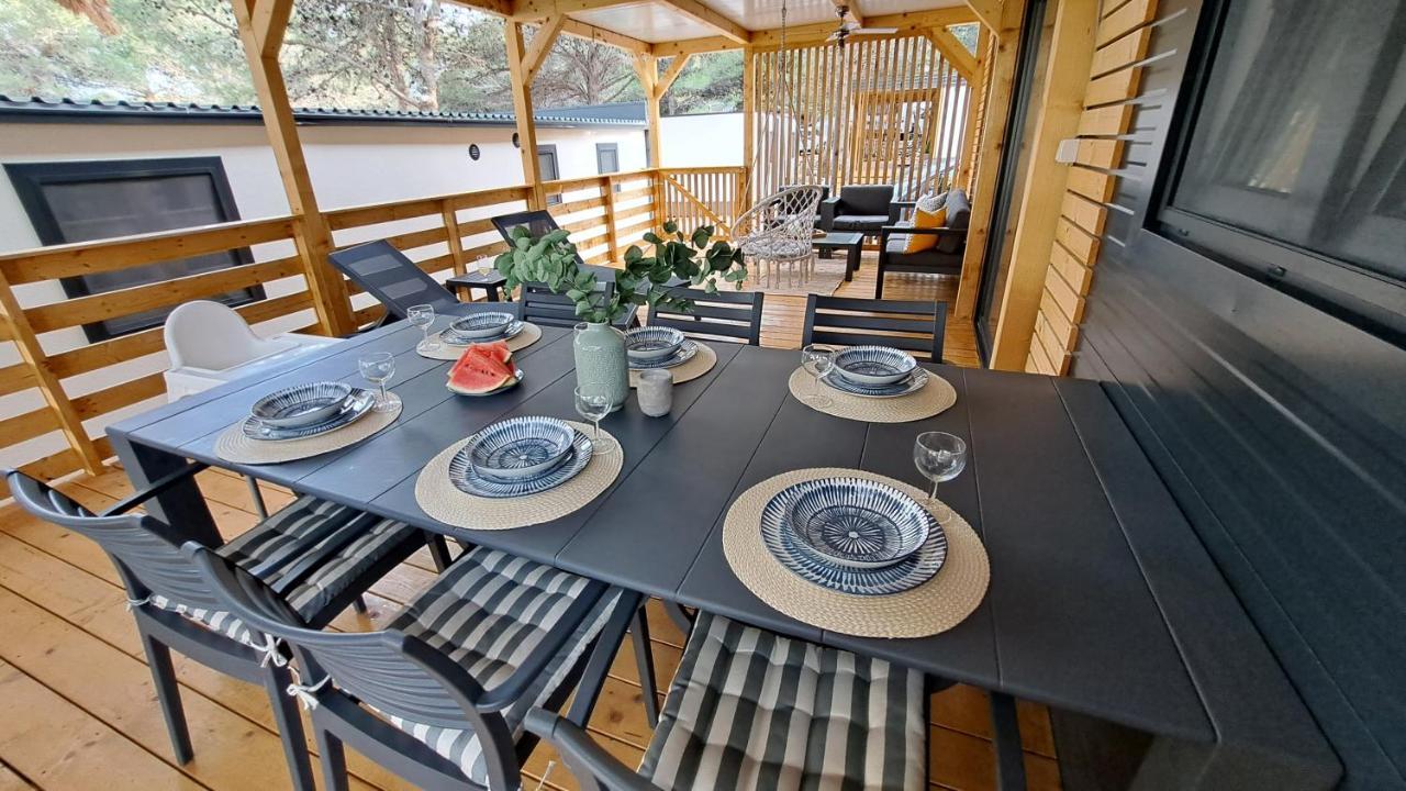 Premium Mobile Home Maslina - Oaza Mira Drage Bagian luar foto